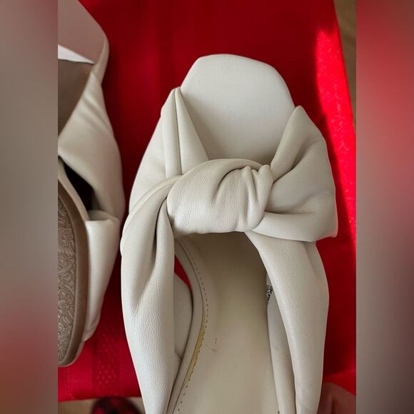 Sam & Libby off white shoes with thick heel new without tags, comfortable, - Picture 10 of 10